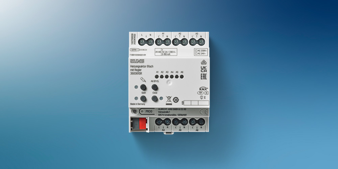 KNX Heizungsaktor 6-fach bei Armin Hoppmann Elektrotechnik in Gablingen